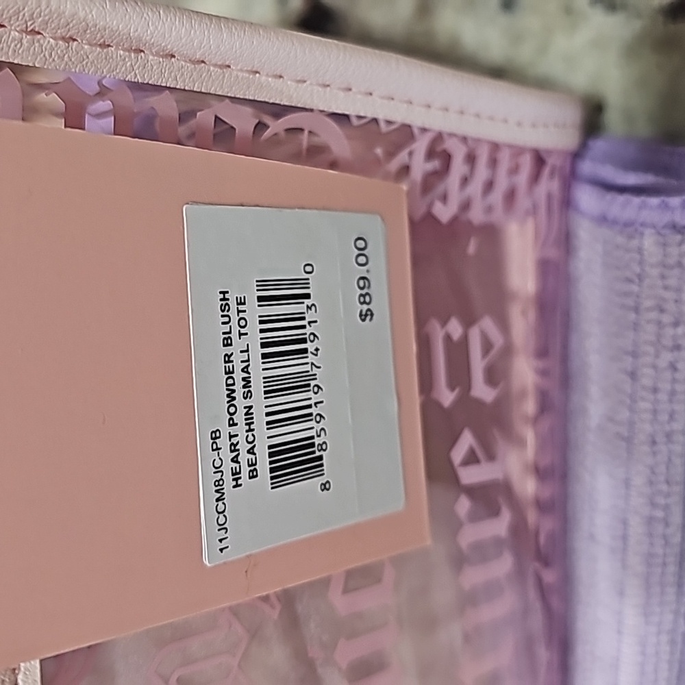 Beautiful Pink/Clear Juicy Couture Bag - Picture 3 of 7